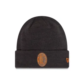 AC Milan Seasonal Pop Grey Cuff Knit Beanie Hat