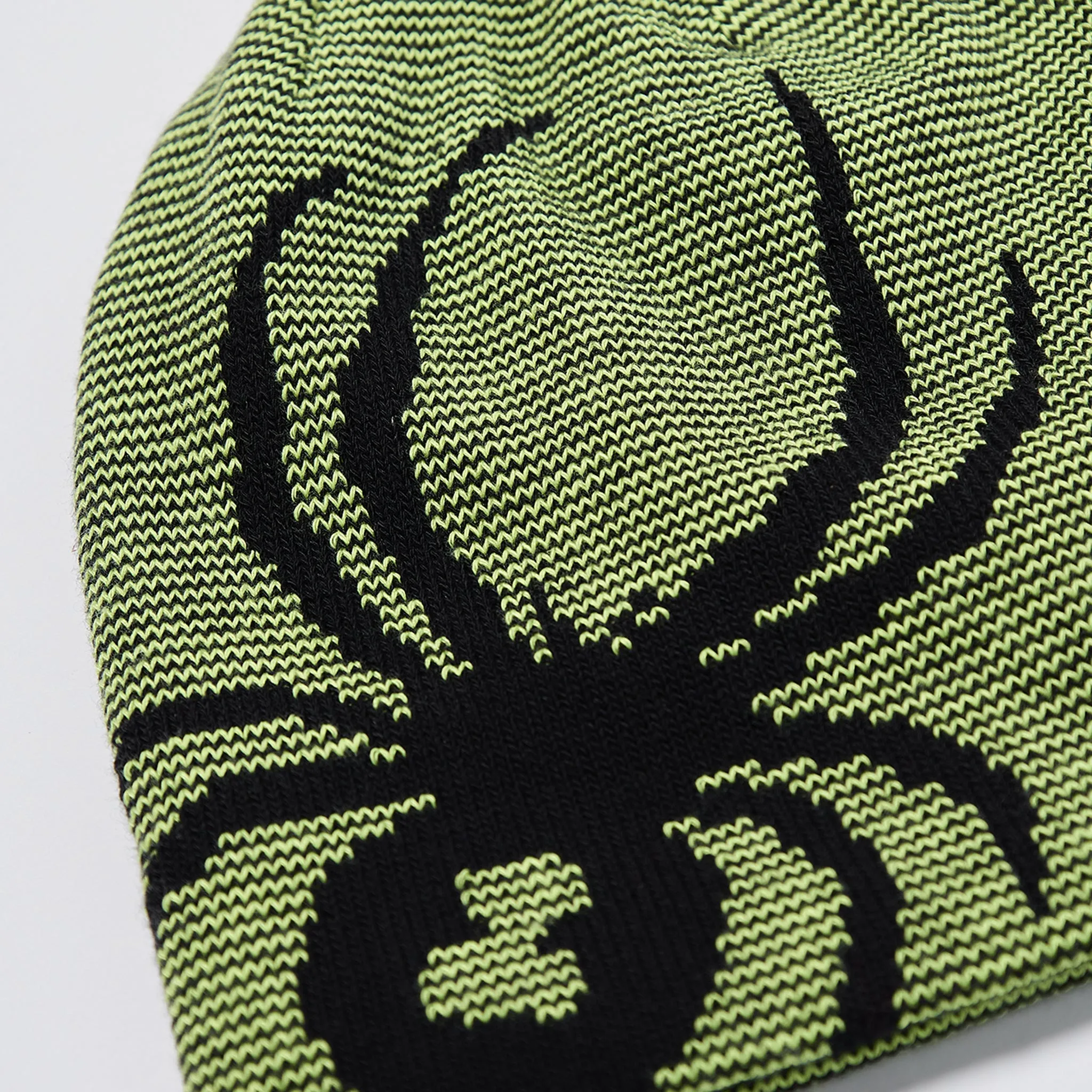 Boys Reversible Bug Beanie - Lime Ice