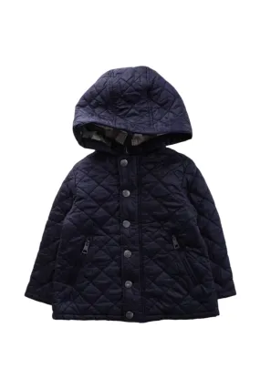 Burberry Quilted Hooded Coat 12-18M