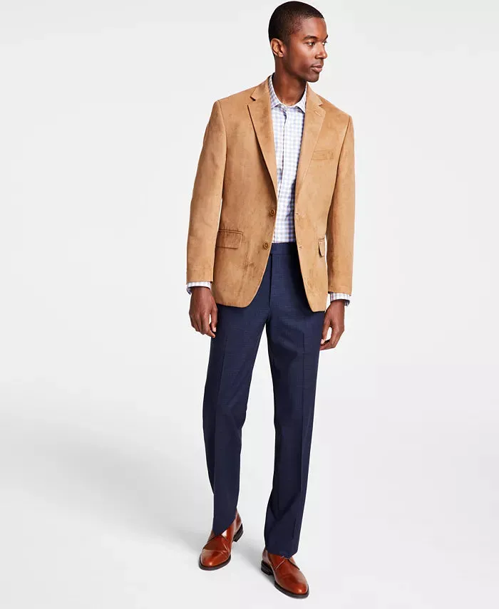 Camel Suede Sport Coat