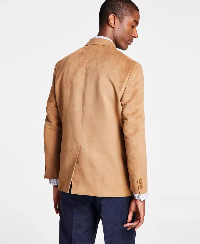 Camel Suede Sport Coat