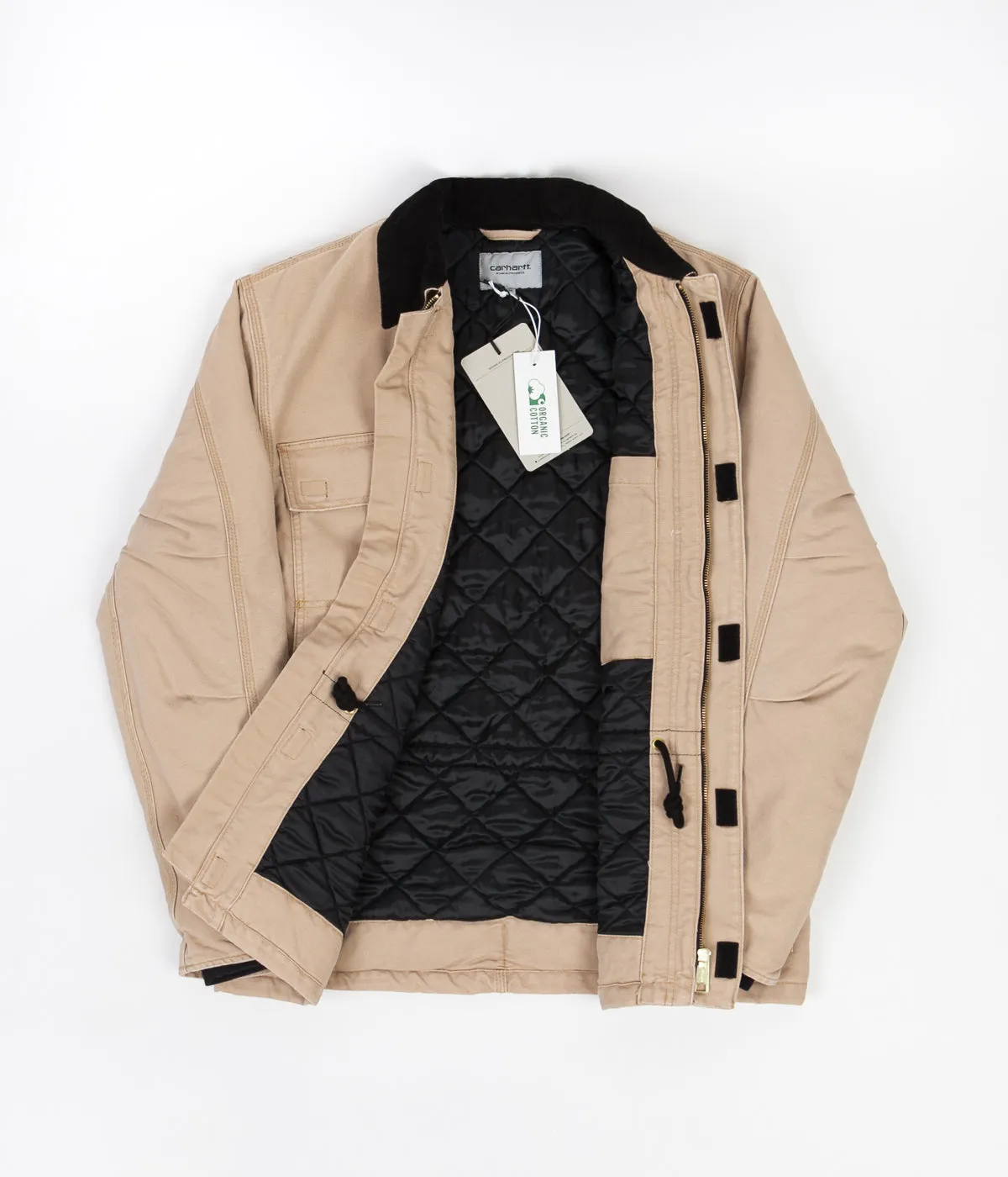 Carhartt OG Arctic Coat - Dusty Hamilton Brown / Black