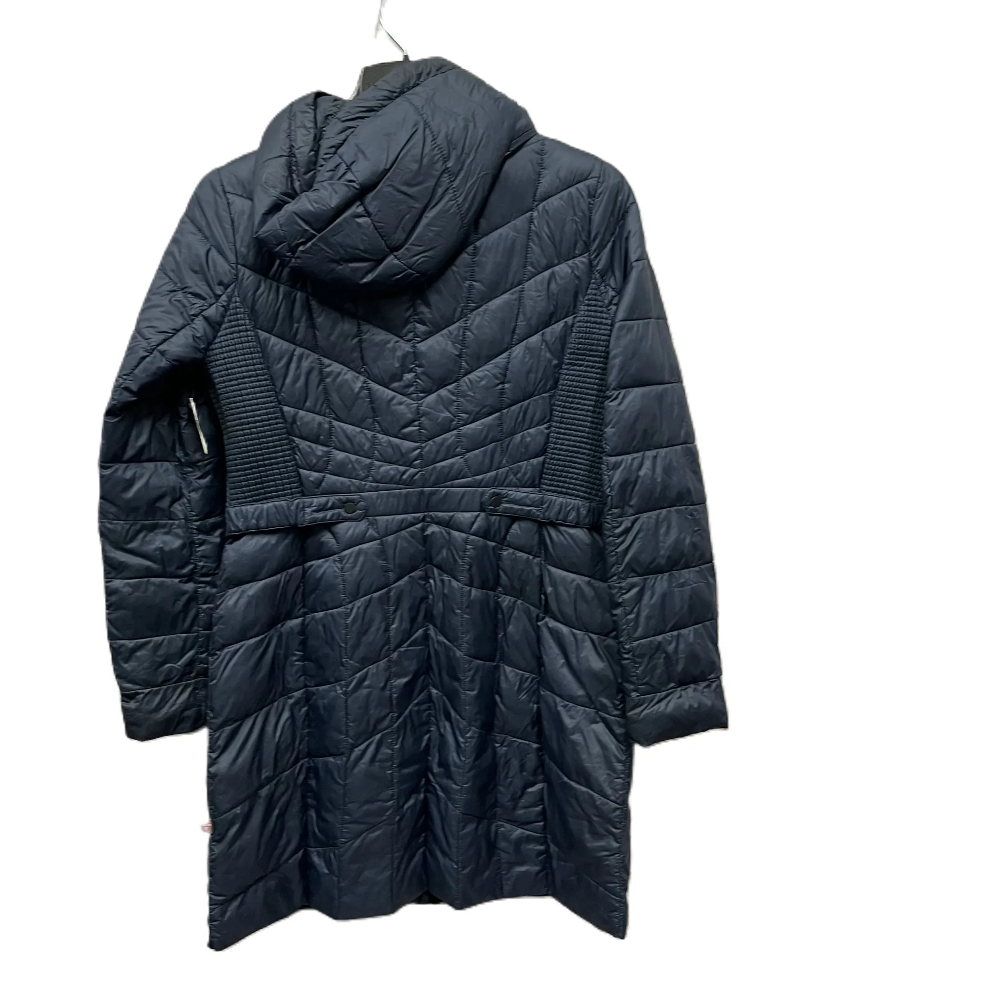 Coat Puffer & Quilted By Bernardo In Navy, Size: M