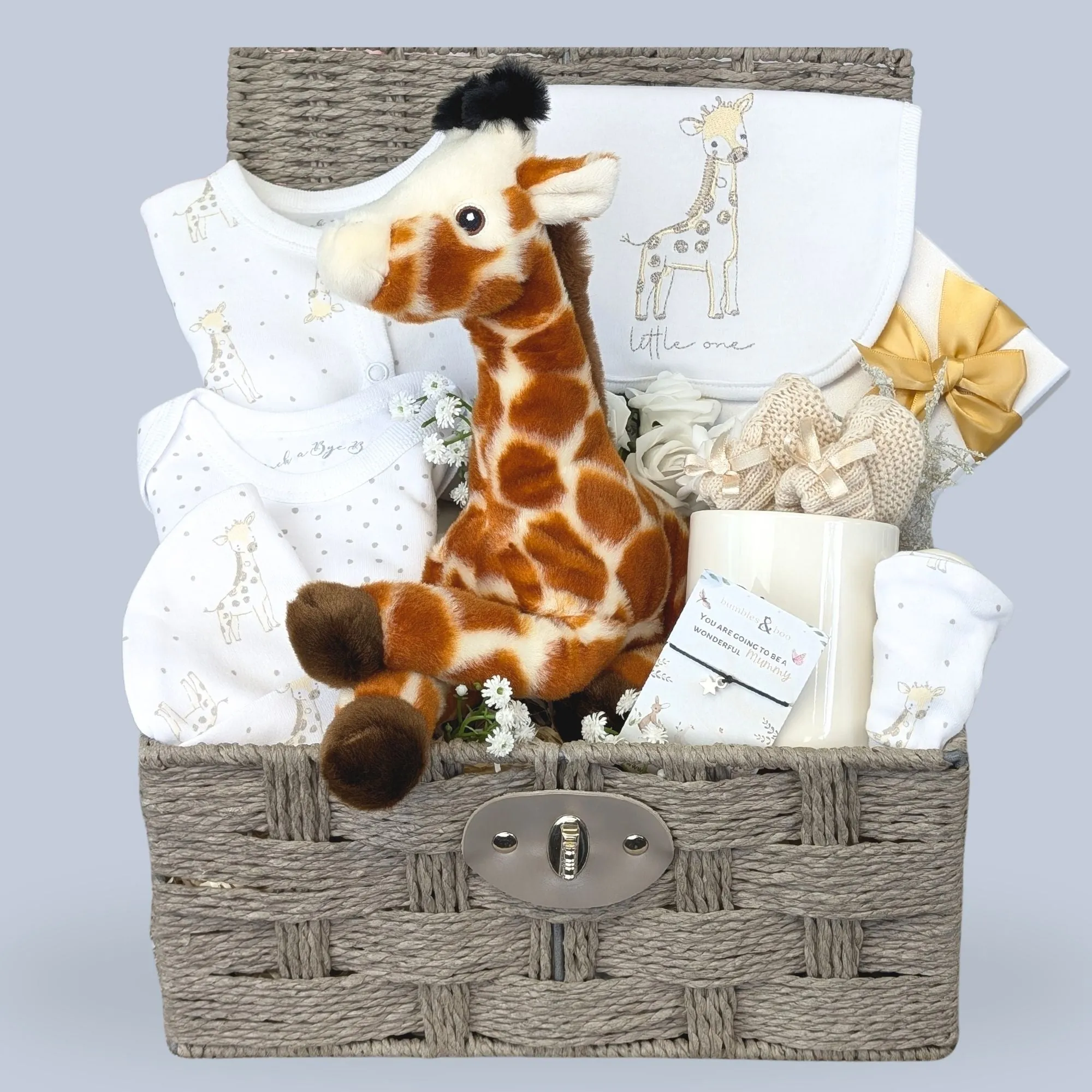 Congratulation New Parents Welcome New Little One Giraffe Theme