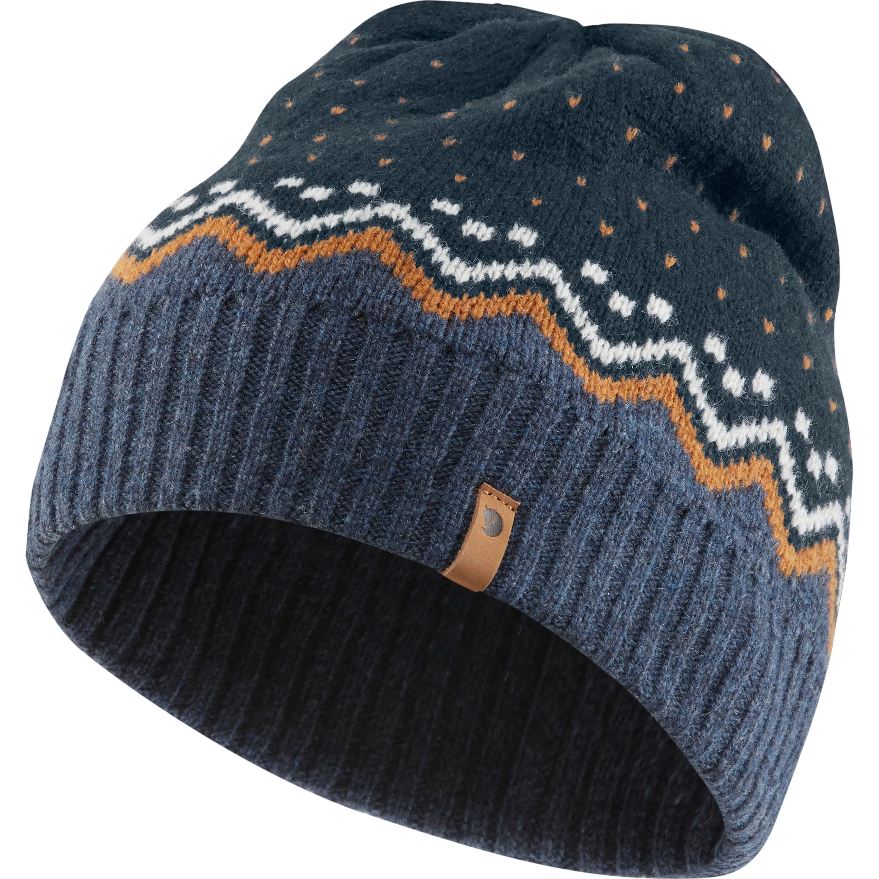 Fjällräven Övik Knit Hat Dark Navy | Buy Fjällräven Övik Knit Hat Dark Navy here | Outnorth