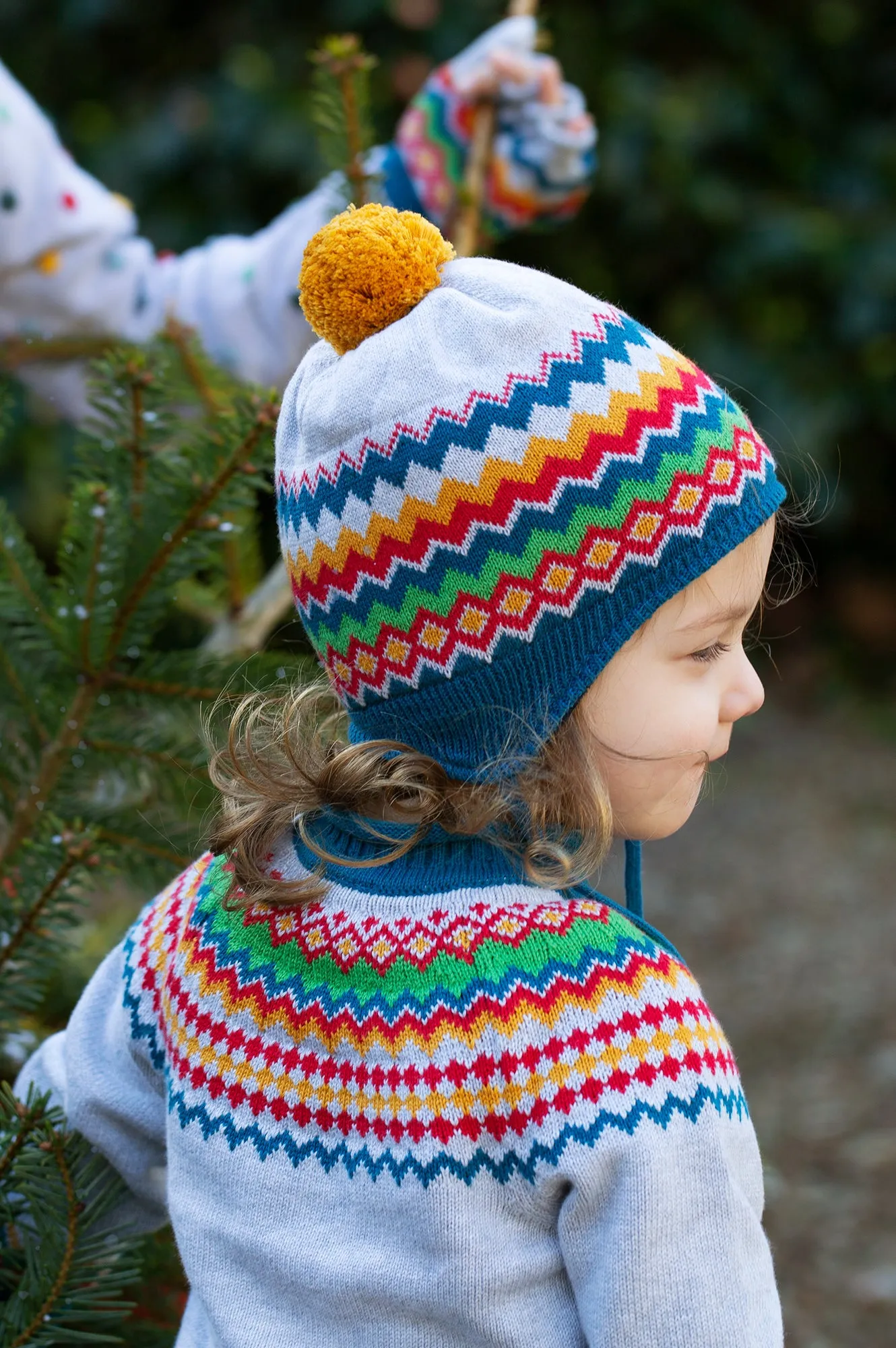 Frugi Fairisle Snug Knitted Set