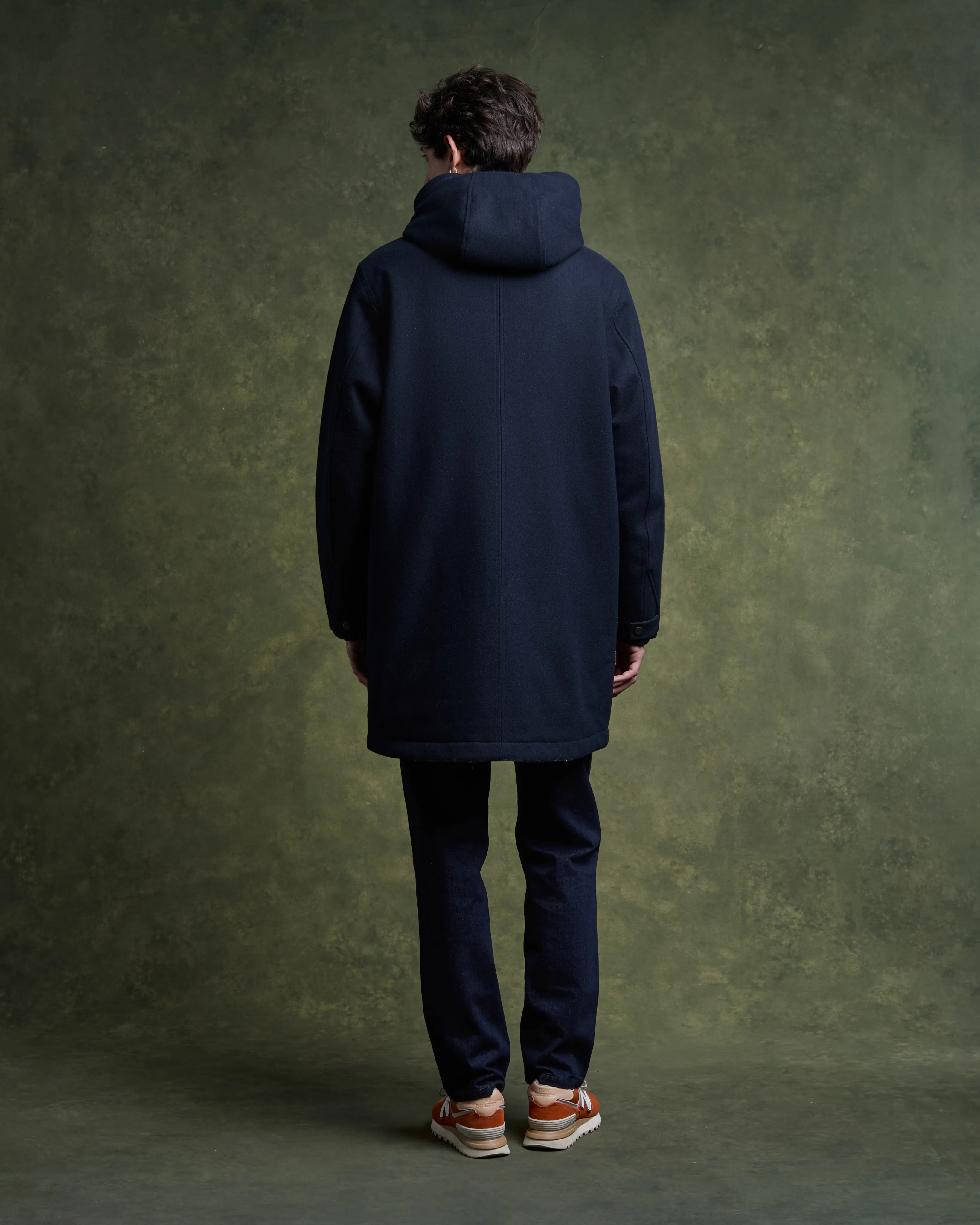 GORDON Coat - Navy