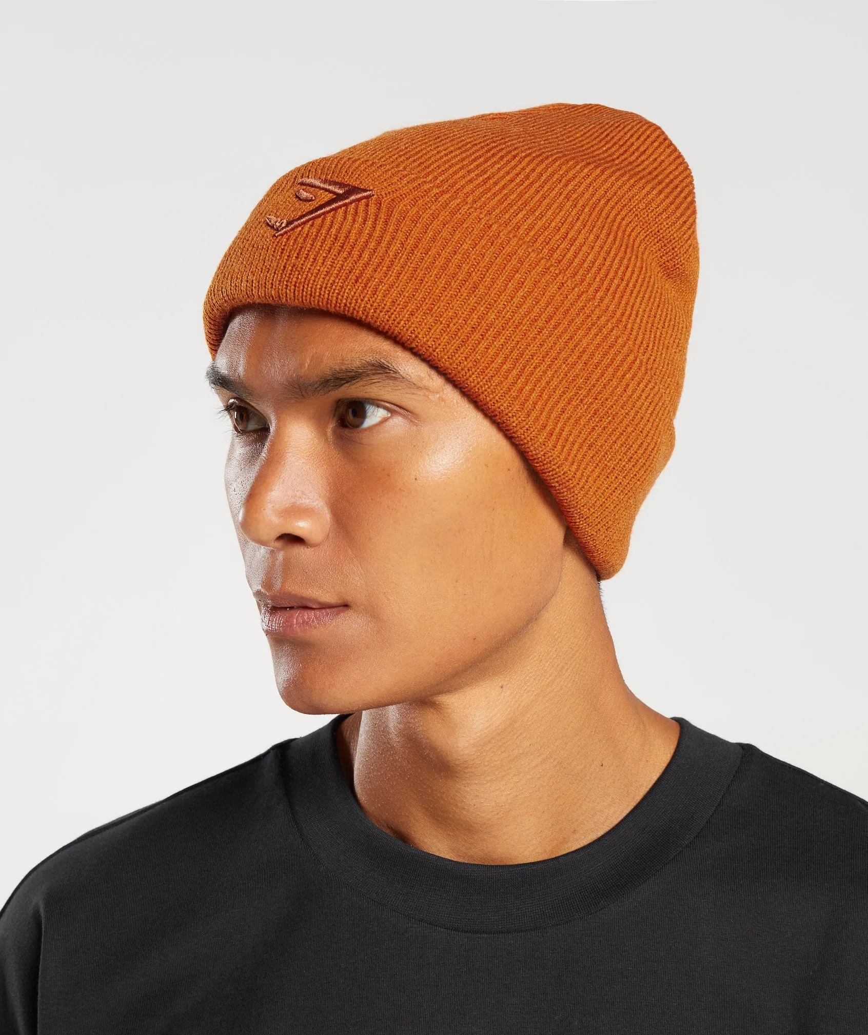 Gymshark Sharkhead Beanie - Charred Orange