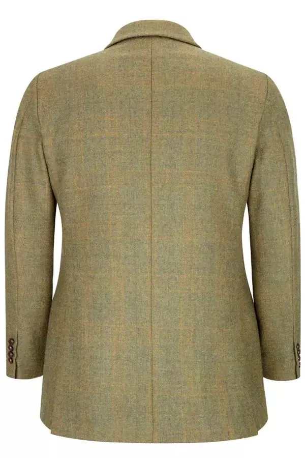 Hoggs of Fife Kinloch Tweed Sports Jacket 44L  in Autumn Bracken