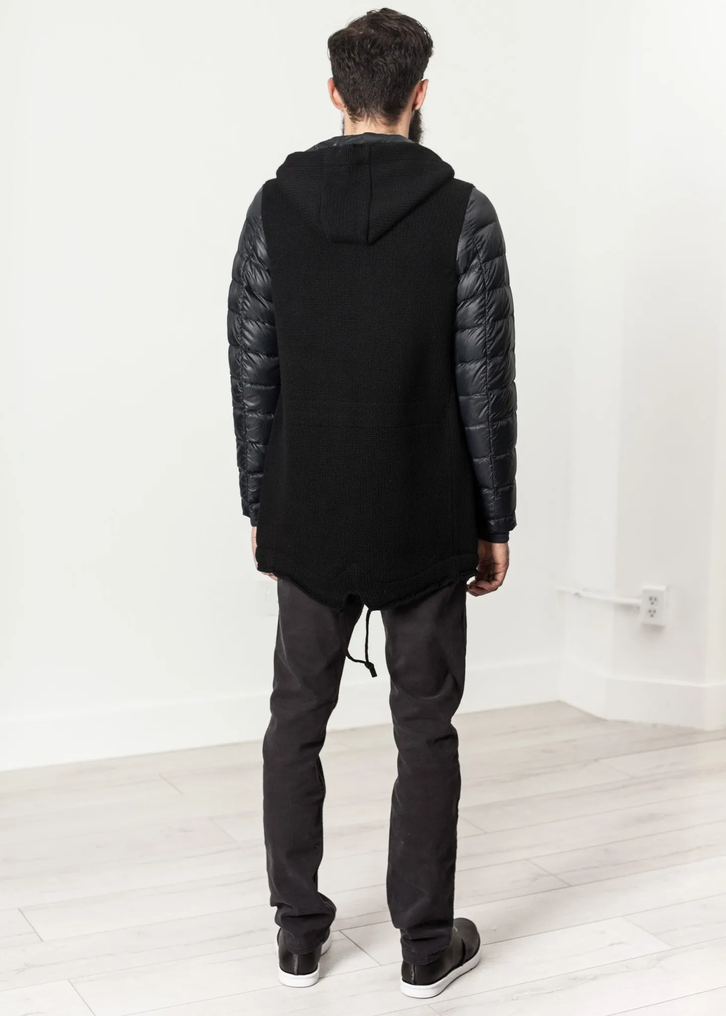 Hooded Parka in Black