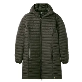 Joules Ladies Long Packable Snug Coat