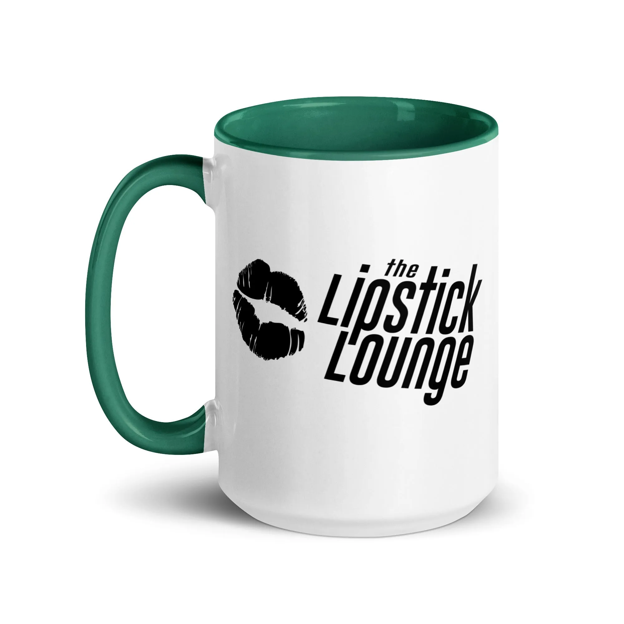 Lipstick Lounge Black Logo Mug