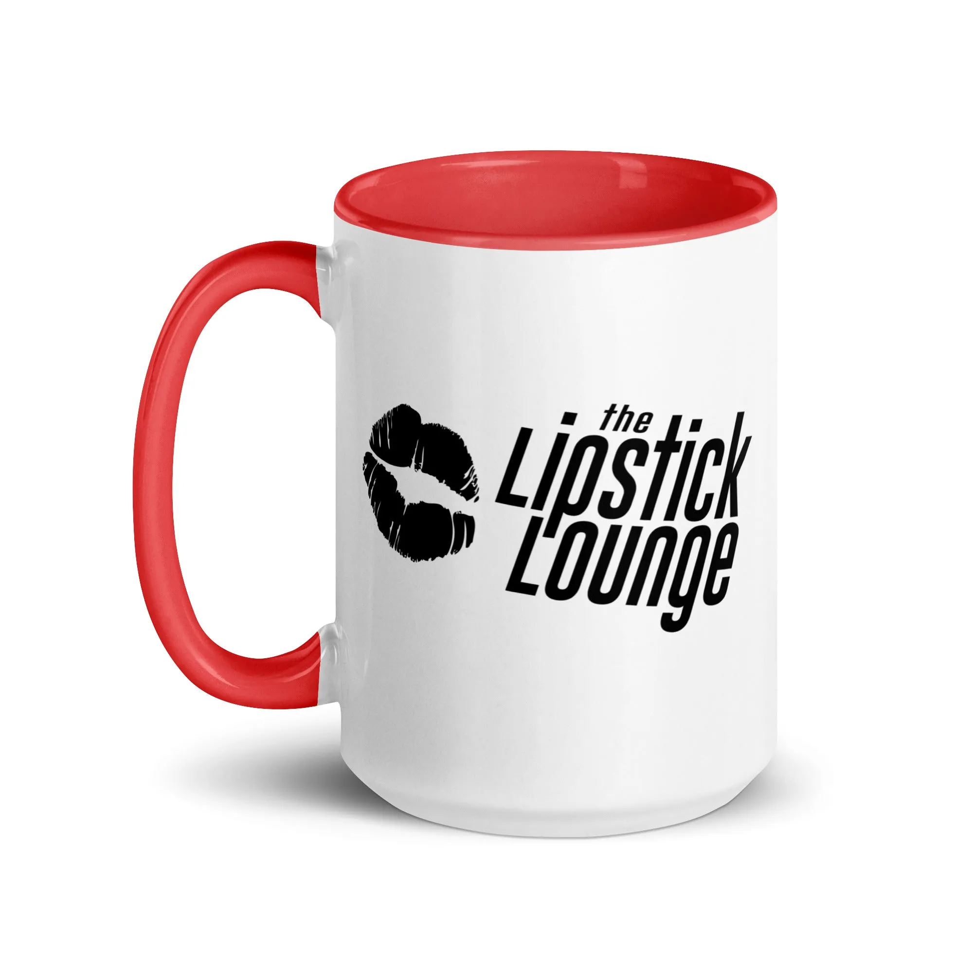 Lipstick Lounge Black Logo Mug