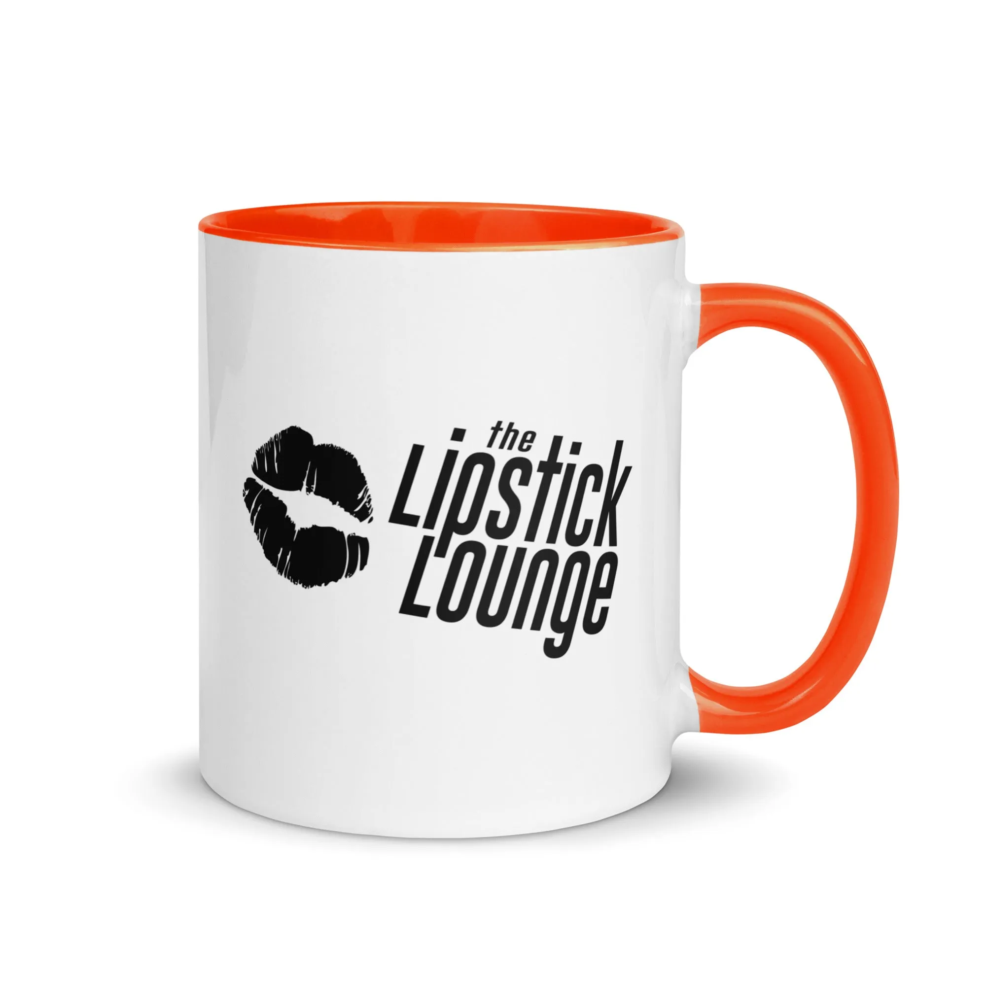 Lipstick Lounge Black Logo Mug