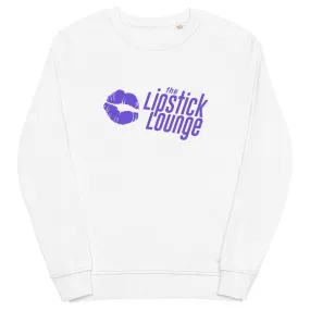 Lipstick Lounge Purple Logo Medium Weight Sweatshirt