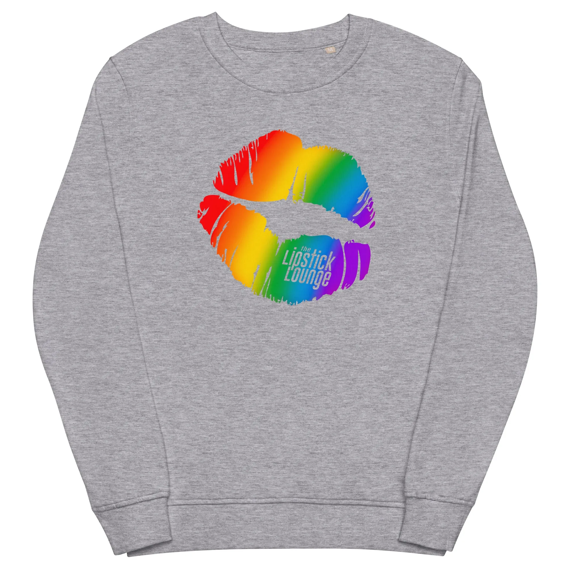 Lipstick Lounge Rainbow Logo Medium Weight Sweatshirt