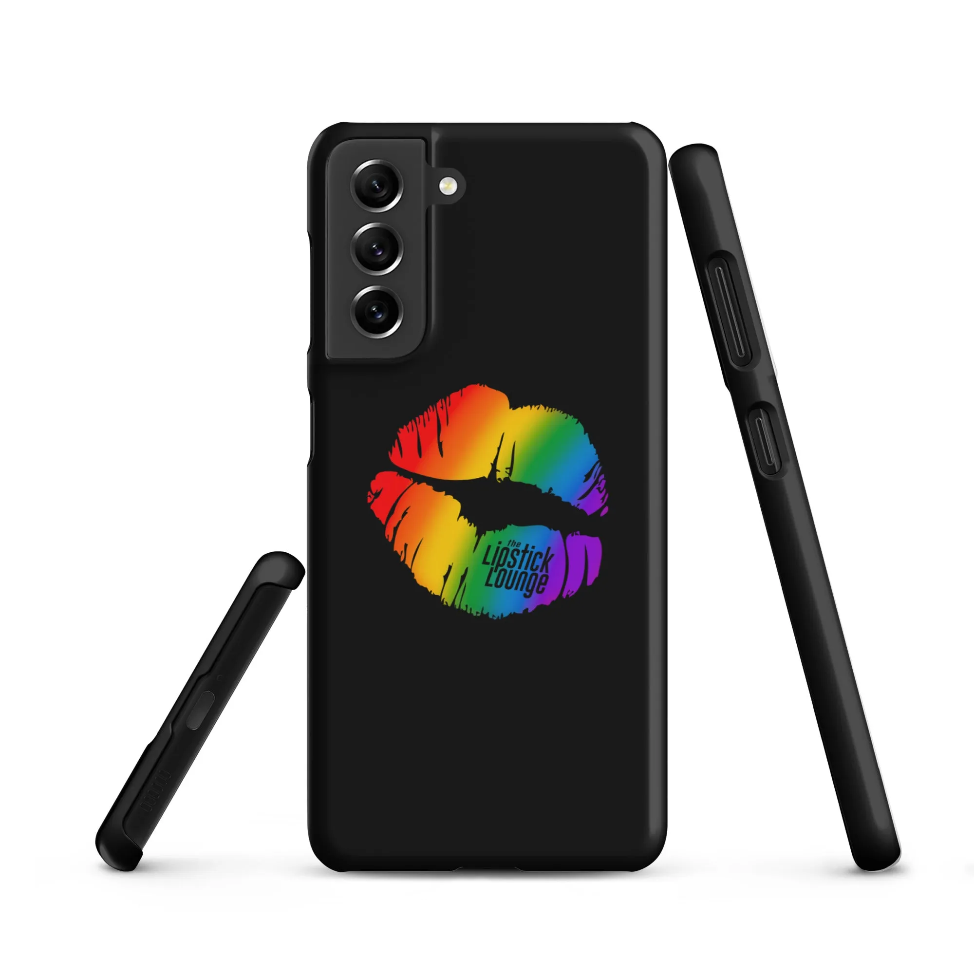 Lipstick Lounge Rainbow Logo Phone Case for Samsung