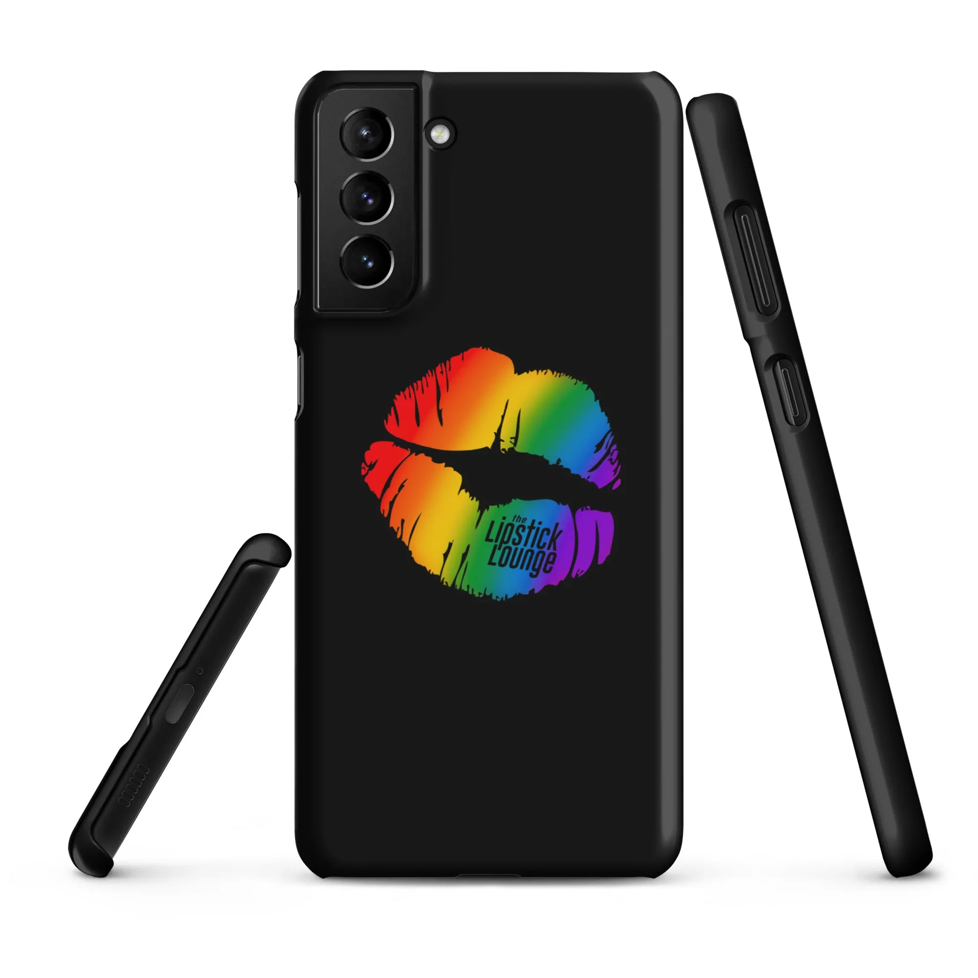 Lipstick Lounge Rainbow Logo Phone Case for Samsung