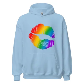 Lipstick Lounge Rainbow Logo Unisex Hoodie