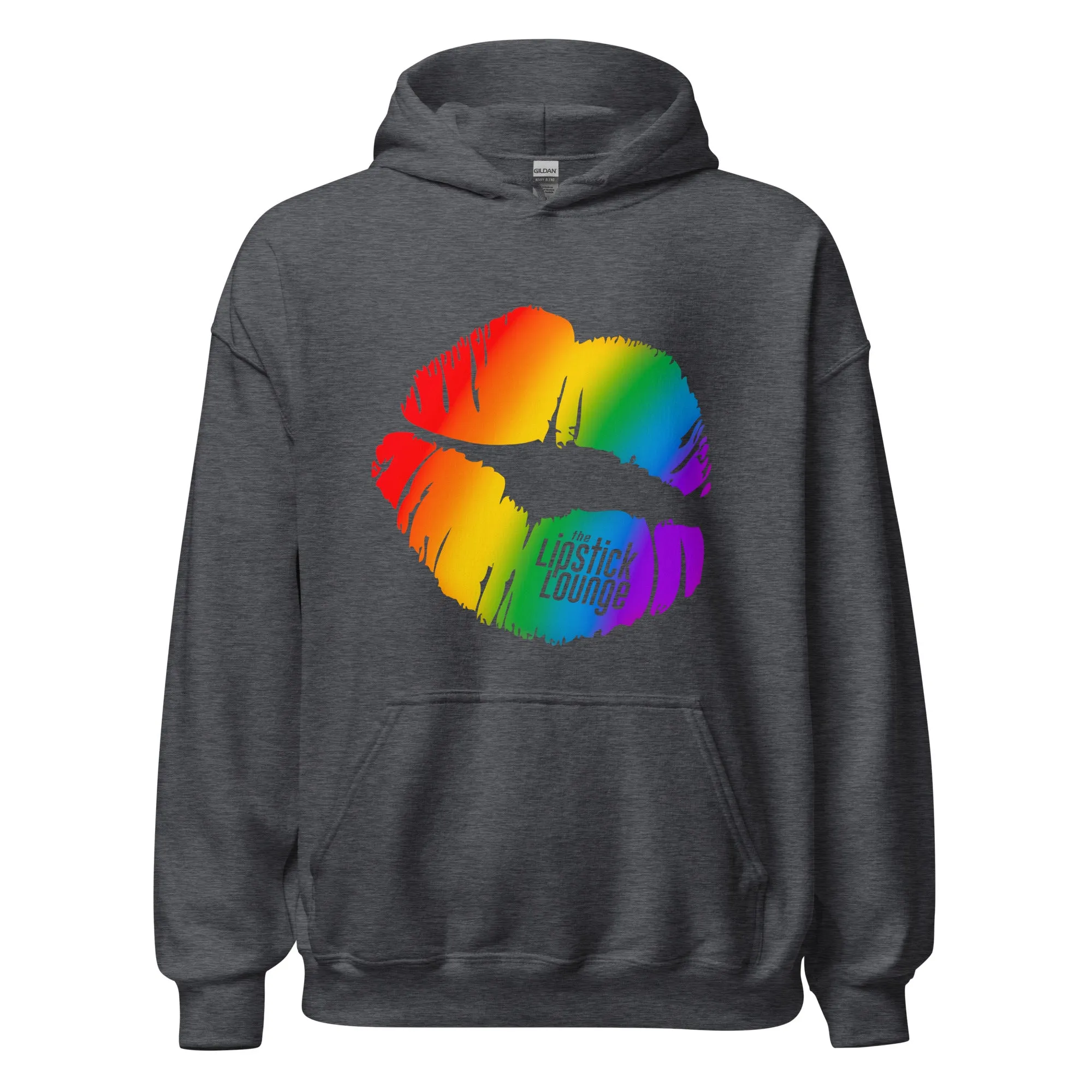 Lipstick Lounge Rainbow Logo Unisex Hoodie