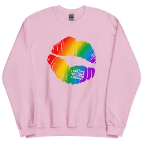 Lipstick Lounge Rainbow Logo Unisex Sweatshirt