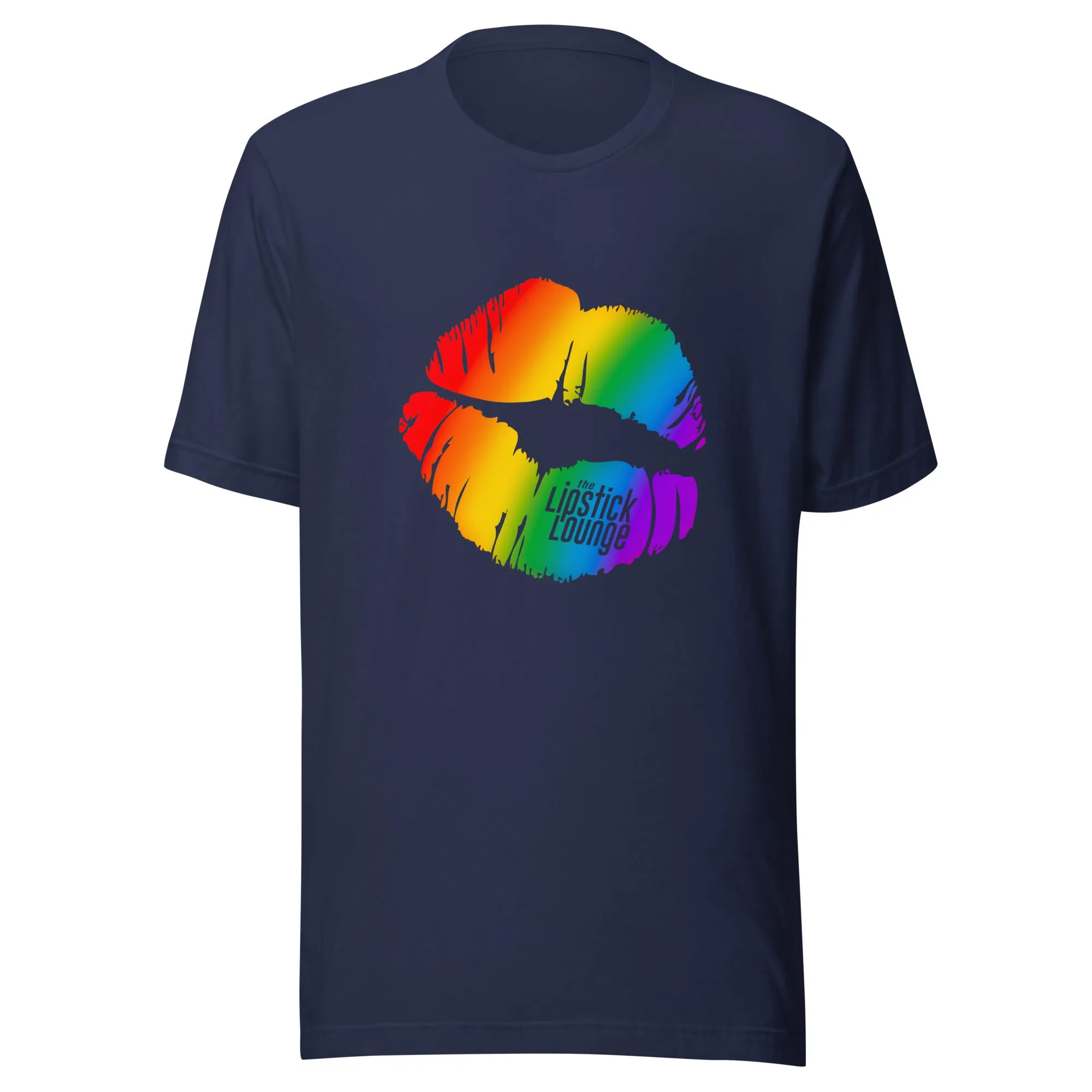 Lipstick Lounge Rainbow Logo Unisex T-shirt