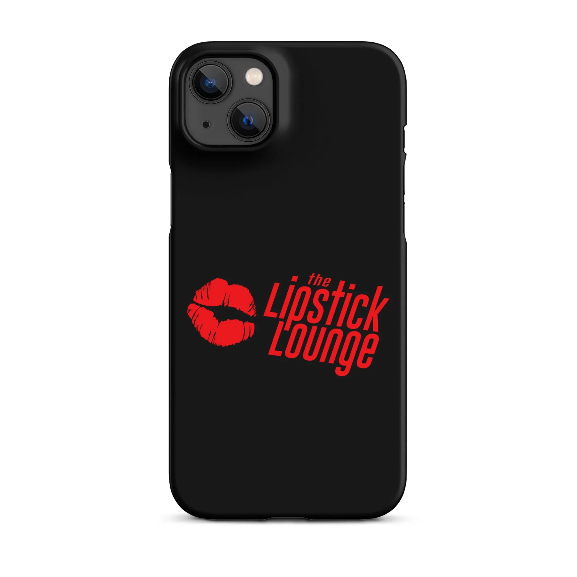 Lipstick Lounge Red Logo Phone Case for iPhone