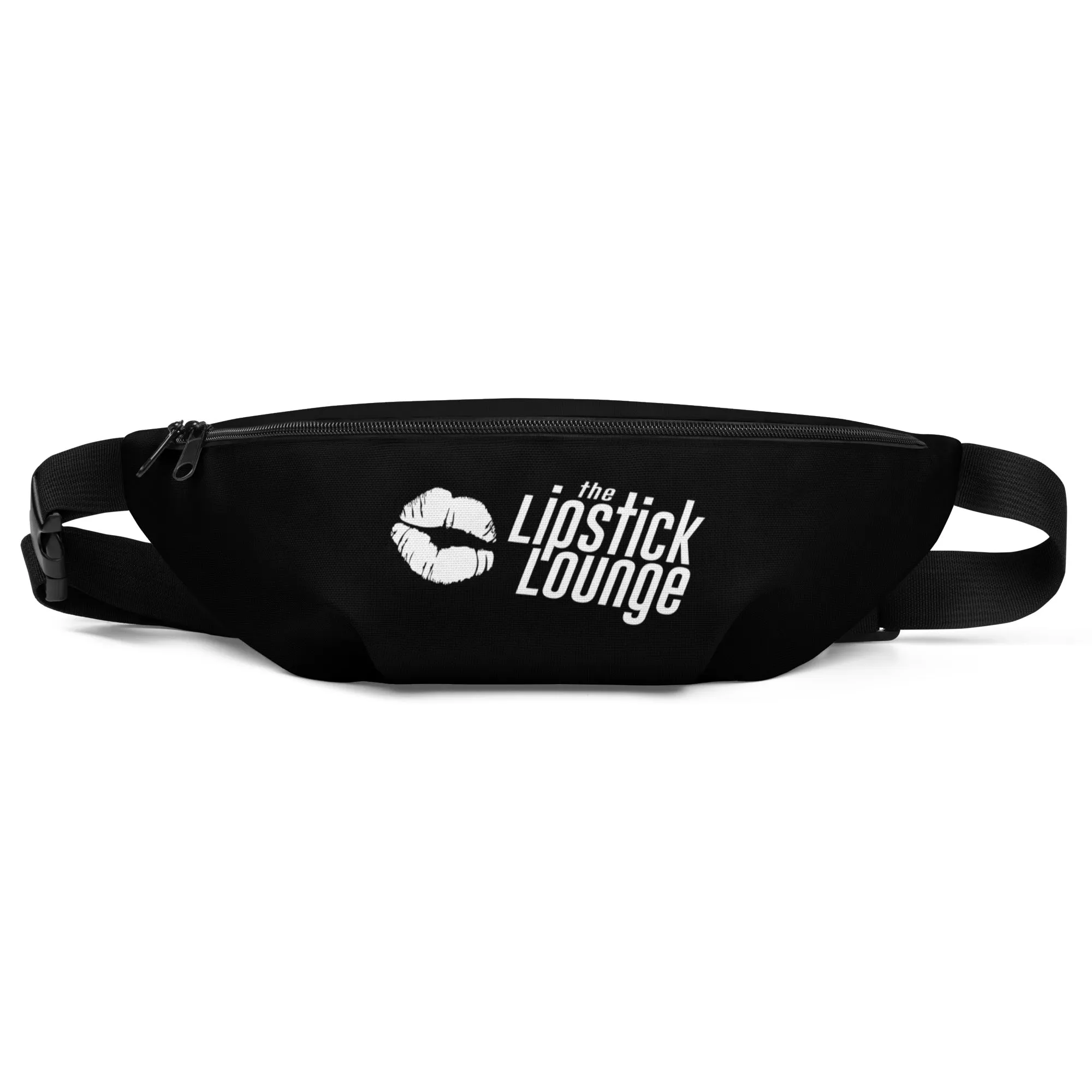 Lipstick Lounge White Logo Belt Bag