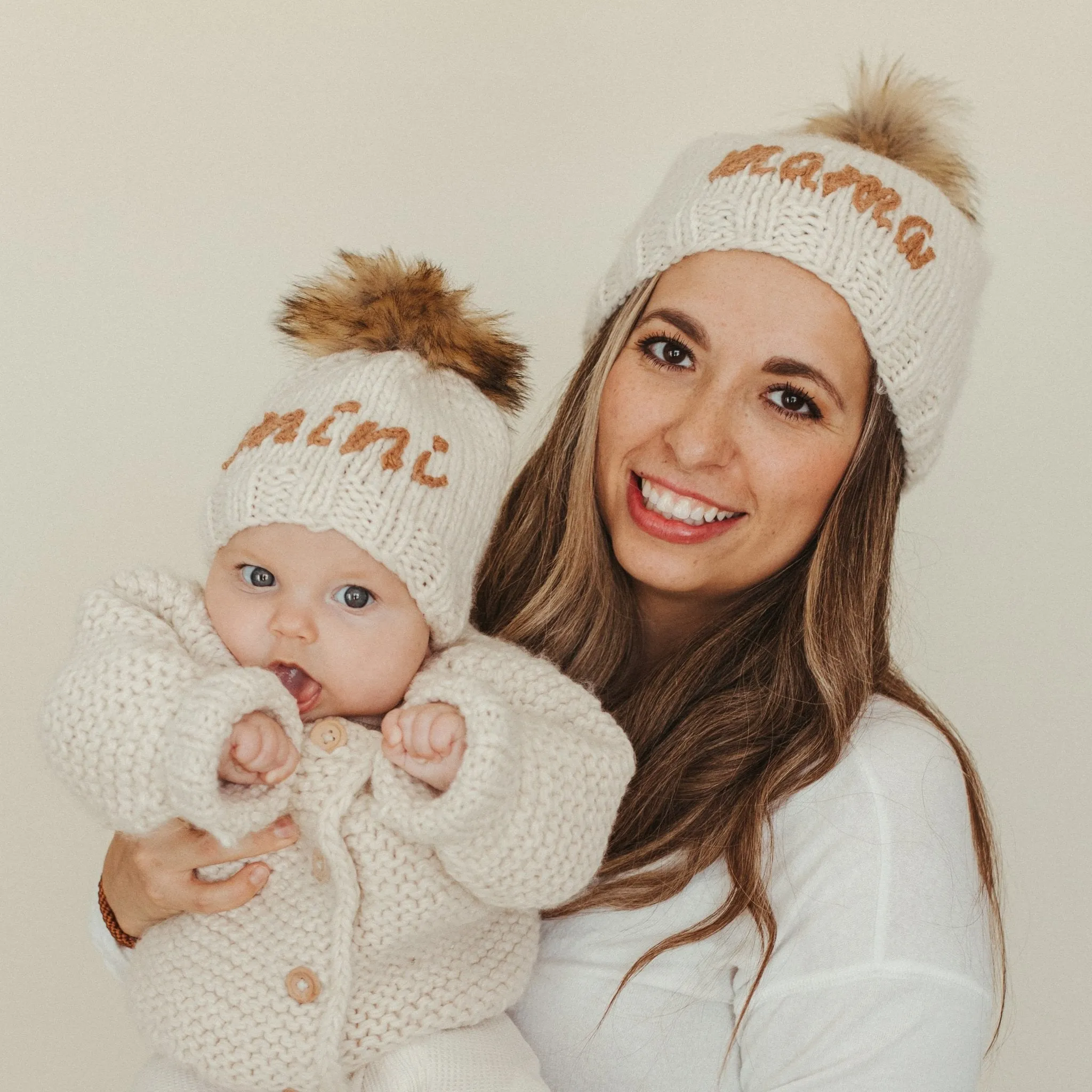 Mama Pecan Beanie Hat