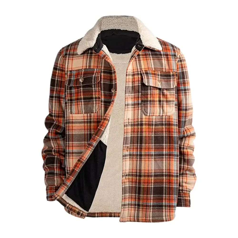 Men's Plaid Heavy Weight Shacket