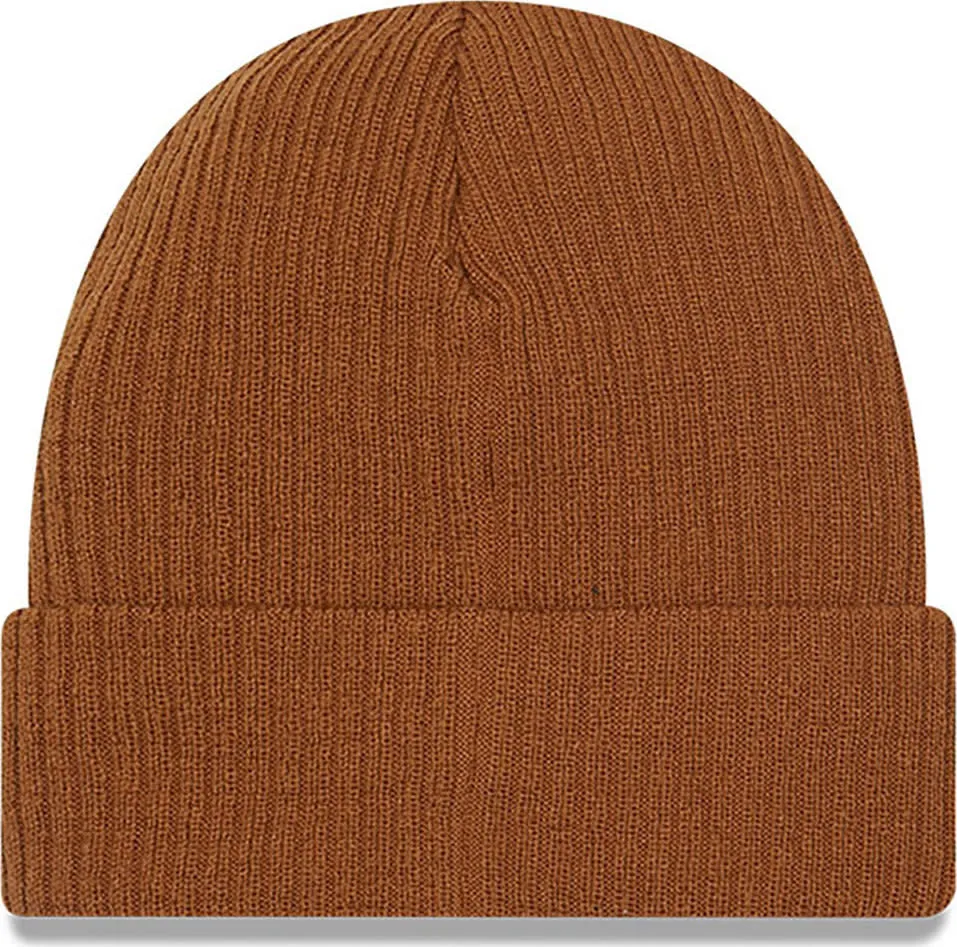 New Era New Era Cuff Knit Beanie Hat Brown | Buy New Era New Era Cuff Knit Beanie Hat Brown here | Outnorth