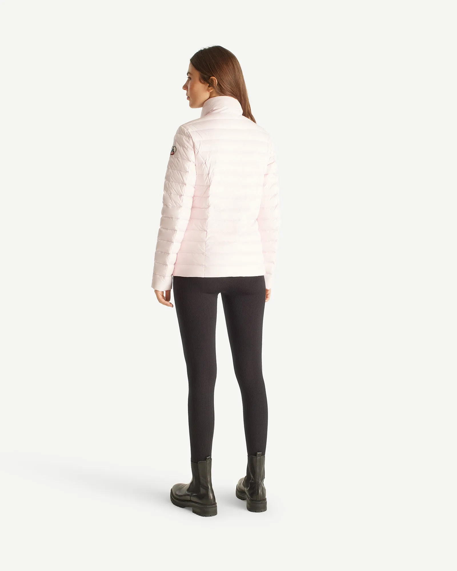 Petal rose Cha lightweight puffer jacket