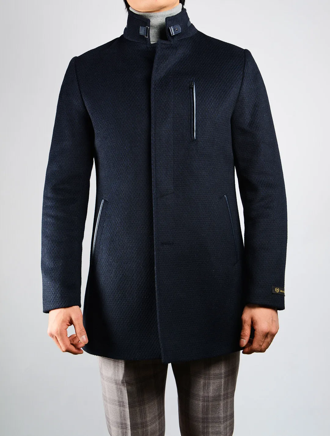 Preston Lux Tweed Cadet Collar Coat