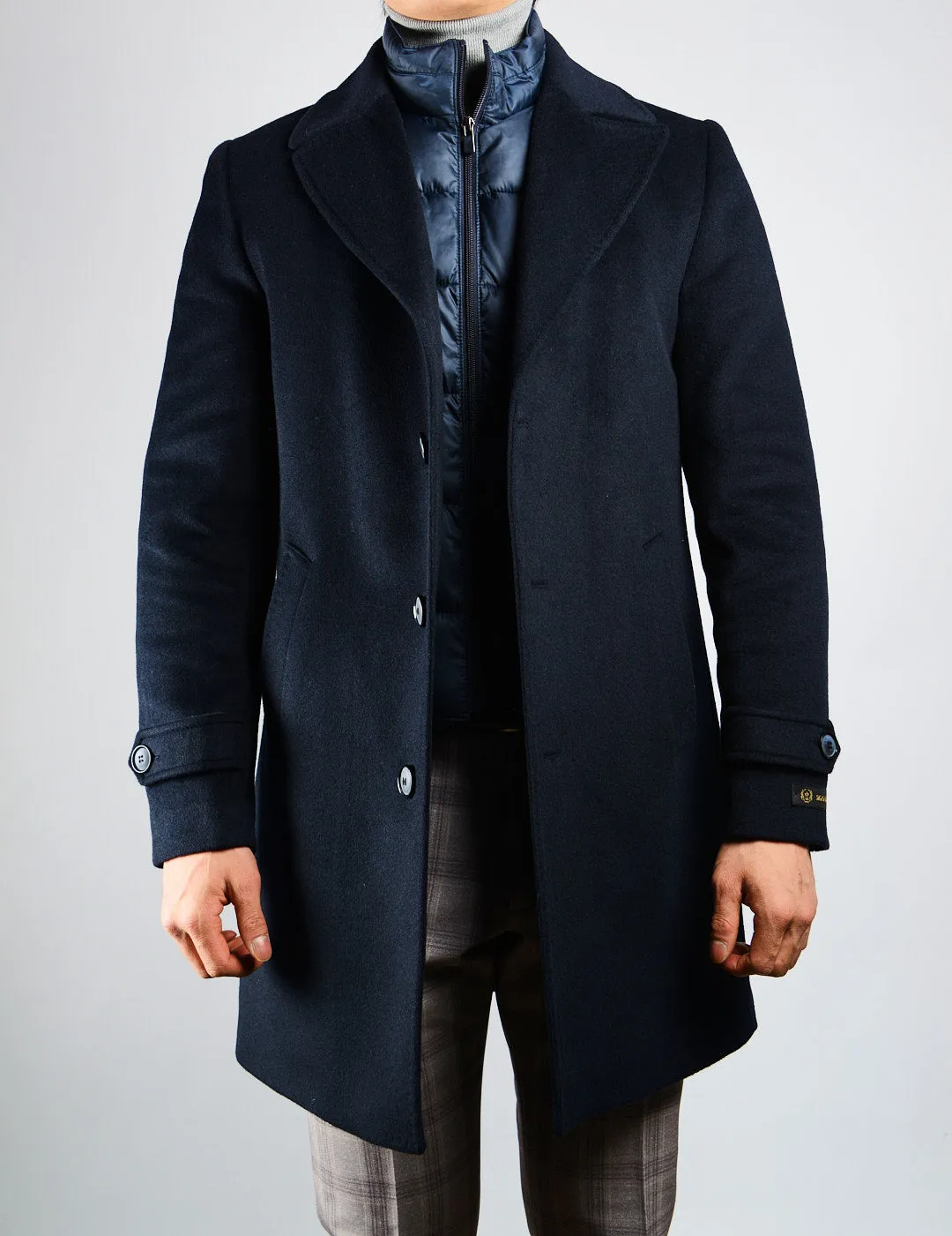 Preston Solid Brushed Coat