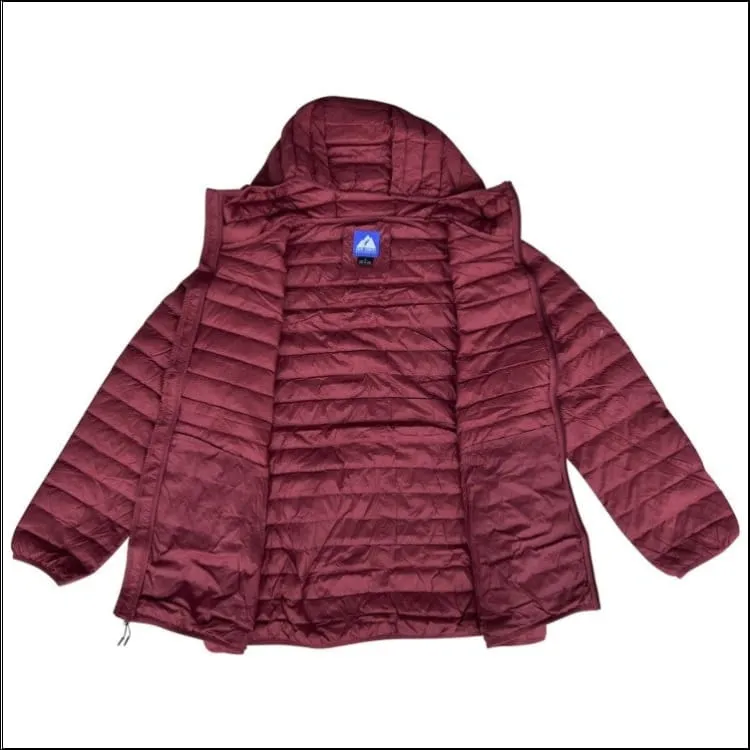 Snow Country Outerwear Women’s 1X-6X Plus Extended Size Packable Down Jacket Hooded Coat