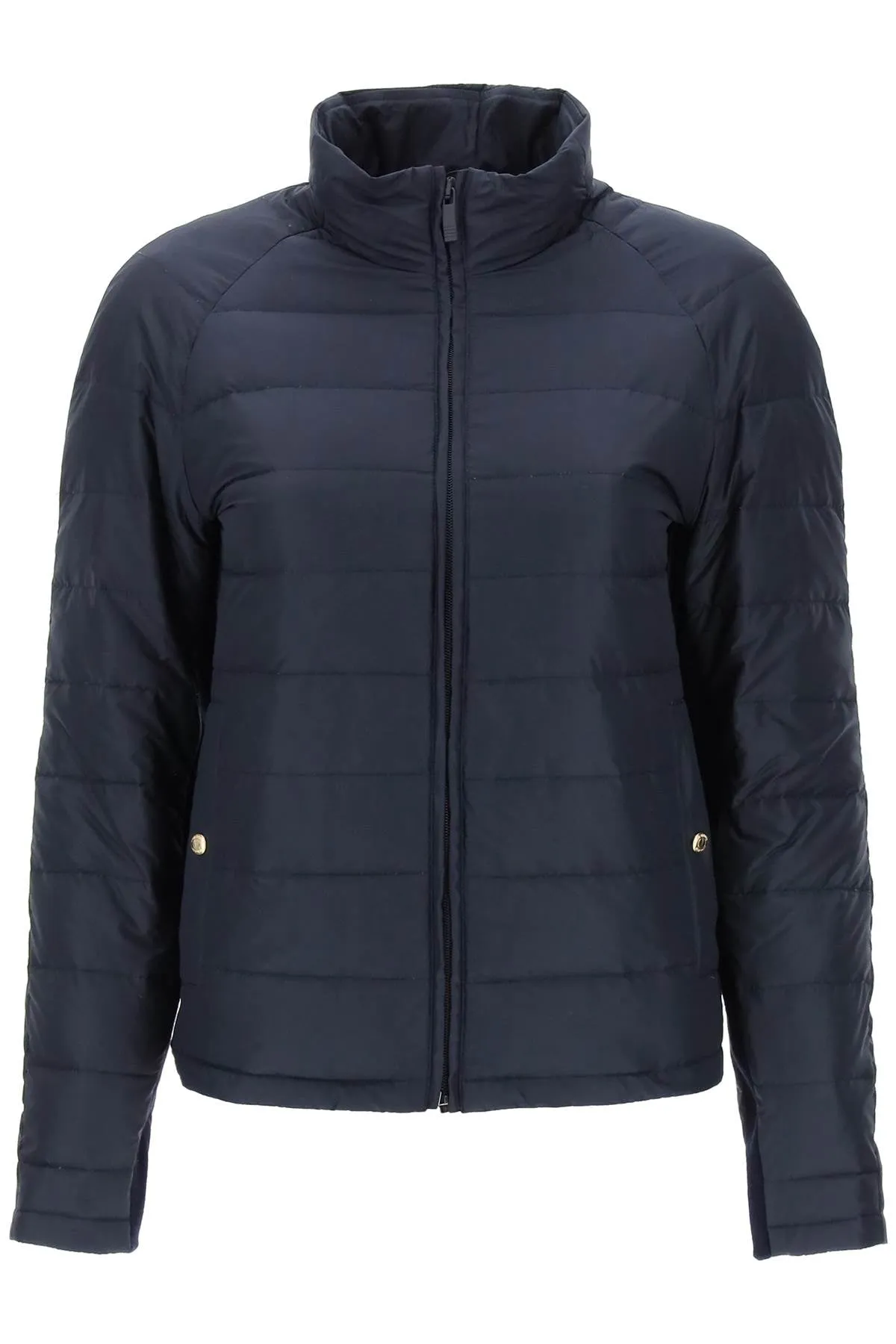 Thom Browne Quilted Puffer Jacket With 4-Bar Insert