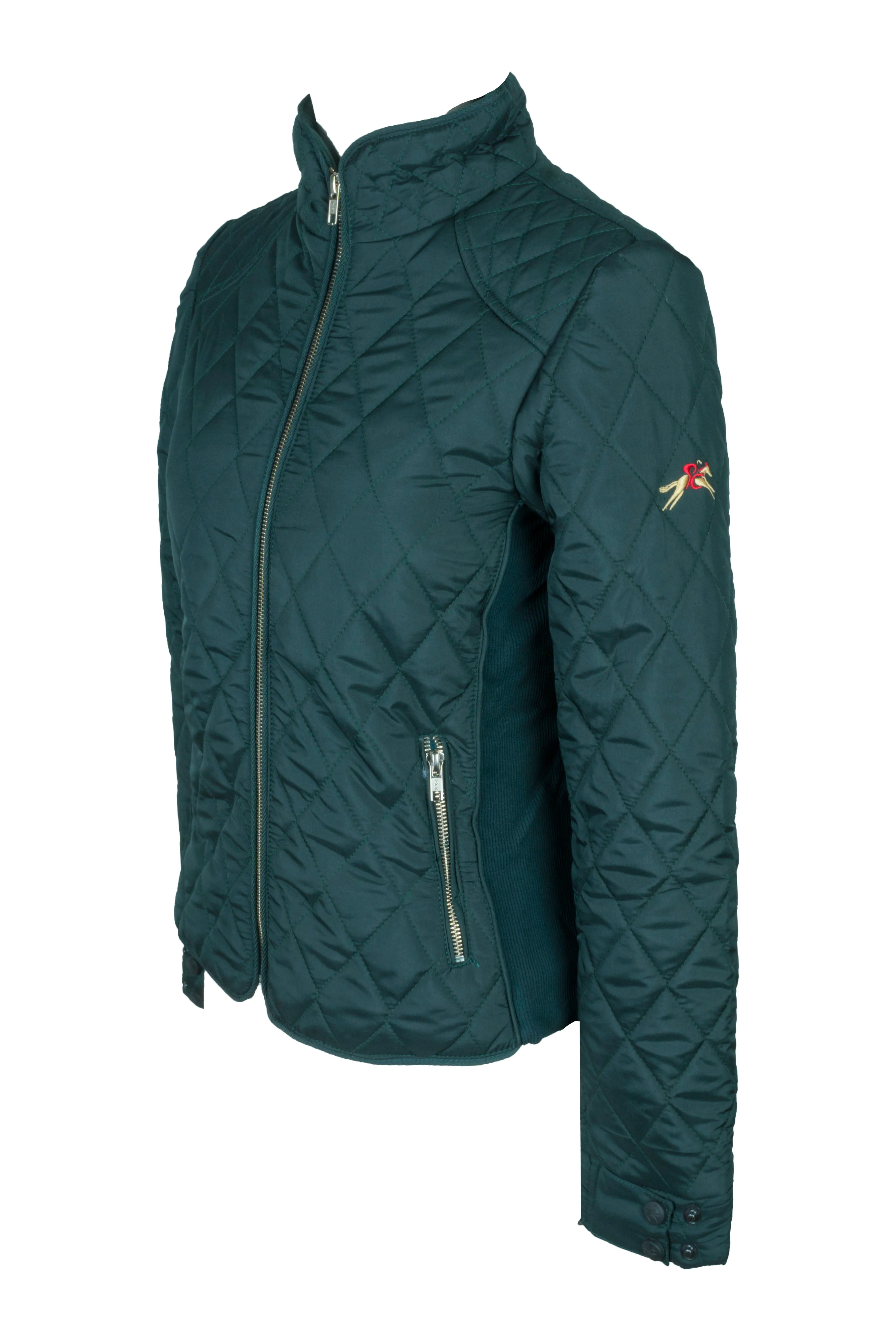 Womens Jacket - Racing Green - A Little Bit Racey